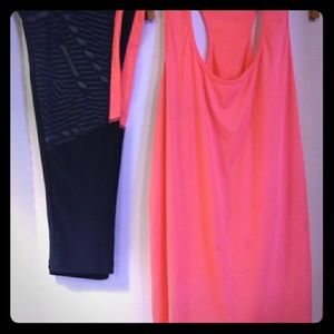 Yoga pant and tank bundle